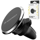 Uchwyt Wozinsky WUMKO na telefon magnetyczny na kratkę nawiewu do samochodu - czarny