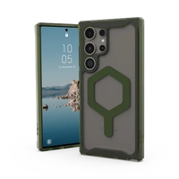 Etui UAG Plyo Pro Magnet do Samsung Galaxy S24 Ultra 5G z modułem magnetycznym - przezroczysto-zielone