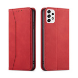 Magnet Fancy Case Case For Samsung Galaxy A53 5G Pouch Wallet Card Holder Red