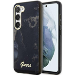 Guess GUHCS23MHTMRSK S23+ S916 schwarz/schwarzer Hartschalenkoffer Golden Marble Collection