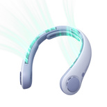 Jisulife Neck Fan 4 5000mAh Portable USB Neck Fan - Light Blue