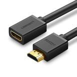 Kabel Ugreen HD107 10145 HDMI (męski) - HDMI (żeński) 4K 3m - czarny