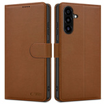 Tech-Protect Wallet Case for Samsung Galaxy A56 5G - Brown
