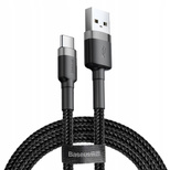 Baseus Halo USB-A - USB-C 2A Cable 3m - Black