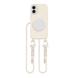 Tech-Protect MagNecklace MagSafe-Hülle mit Trageband für iPhone 16 – Beige