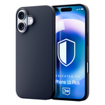 3mk Hardy Silicone MagCase für iPhone 16 Plus - Grau