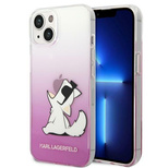 Karl Lagerfeld KLHCP14MCFNRCPI iPhone 14 Plus 6.7 &quot;hardcase pink / pink Choupette Fun