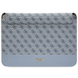 Guess 4G Stripe Metal Logo case for a 14&quot; laptop - blue