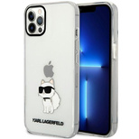 Karl Lagerfeld KLHCP12MHNCHTCT iPhone 12 /12 Pro 6.1" transparent hardcase Ikonik Choupette