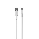 Puro Soft USB-A - USB-C Cable 1.5m - White