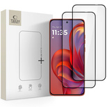 Szkło hartowane Tech-Protect Glass Fit+ 2-pack na Motorola Edge 50 Neo / 60 Neo - czarne