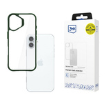 3mk Satin Armor Case+ Green for Apple iPhone 16 Plus - transparent