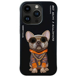 Nimmy Glasses Cool Case für iPhone 15 Pro Max - Schwarz