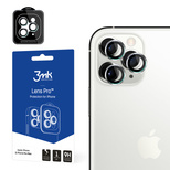 3mk Lens Protection Pro Kameraabdeckung für iPhone 11 Pro / 11 Pro Max – Silber