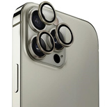 Uniq Optix Aluminium Kameraobjektivschutz iPhone 16 Pro / 16 Pro Max mit Applikator - Titan