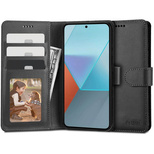 Etui Tech-Protect Wallet na Xiaomi Redmi Note 13 4G / LTE - czarne