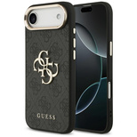 Guess 4G Big 4G Classic Logo Case for iPhone Air - Black and Gold
