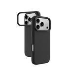 Etui AMAZINGTHING Glamour na iPhone 17 Pro z podstawką - czarne