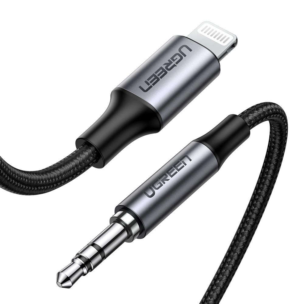 Ugreen cable AUX MFI Lightning audio cable - 3.5 mm mini jack 1 m  