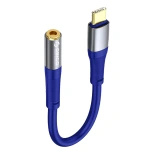 Kabel audio Orico AXC-02 USB-C do jack 3.5 mm 20 cm - niebieski