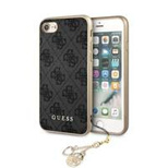 Guess GUHCI8GF4GGR iPhone 7/8/SE 2020 / SE 2022 grey/szary hard case 4G Charms Collection