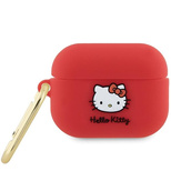 Hello Kitty Silikon 3D Kitty Head Hülle für AirPods Pro 2 (2022/2023) – Fuchsia