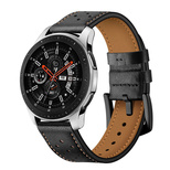 Pasek Tech-Protect Leather na Samsung Galaxy Watch 42mm - czarny