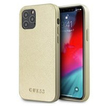 Guess GUHCP12LIGLGO iPhone 12 Pro Max 6.7&quot; gold/gold hardcase Iridescent