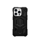 UAG Monarch MagSafe Hülle für iPhone 14 Pro – schwarzes Kevlar