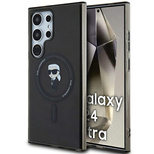 Karl Lagerfeld IML Ikonik MagSafe Case for Samsung Galaxy S24 Ultra - Black