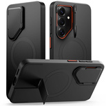 Tech-Protect Kevlar Aura MagSafe Hülle für Samsung Galaxy S26 – Schwarz und Orange