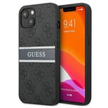 Guess GUHCP13M4GDGR iPhone 13 6,1" szary/grey hardcase 4G Stripe