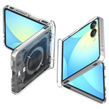 Spigen Ultra Hybrid Pro MagSafe Case für Samsung Galaxy Z Flip 7 Zero One - Transparent