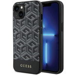 Guess GCube Stripes MagSafe case for iPhone 15 / 14 / 13 - black