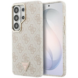 Etui Guess 4G Triangle Logo MagSafe na Samsung Galaxy S26 Ultra - różowe