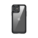 Outer Space Case for iPhone 12 hard cover with a gel frame black