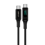 Kabel Acefast C6-03 Black USB-C - USB-C PD QC 100W 5A 480Mb/s 2m - czarny