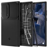 Spigen Optik Armor Hülle für Samsung Galaxy S23 Ultra – Schwarz