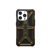 Etui UAG Monarch do iPhone 15 Pro - zielony kevlar