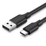 Ugreen US287 60117 USB-A/USB-C 3A Kabel 1,5 m – Schwarz