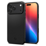 Spigen Enzo Aramid &quot;T&quot; MagSafe case for iPhone 17 Pro - black