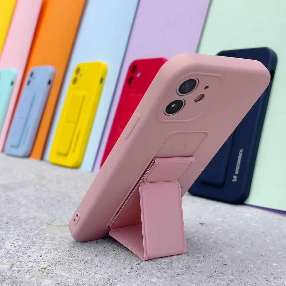 Silikonowe etui z podstawką Wozinsky Kickstand Case występuje w wielu kolorach