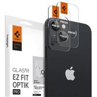 Osłona aparatu Spigen Glas.tR EZ Fit Optik Camera Protector na iPhone 14 / Plus / 15 / Plus - czarna 2 szt.