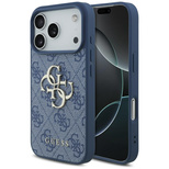 Guess 4G Big Logo Case for iPhone 17 Pro - Blue