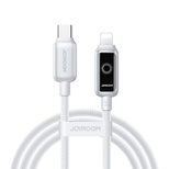 Joyroom S-A55 StarFlight 30W USB-C - Lightning cable 1.2m - white