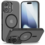 Tech-Protect MagStand MagSafe Hülle für iPhone 17 - Mattschwarz