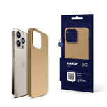 3mk Hardy Silicone MagCase for iPhone 15 Pro Max - Gold