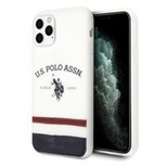 US Polo USHCN58PCSTRB iPhone 11 Pro biały/white Tricolor Pattern Collection