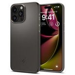 Etui Spigen Thin Fit na iPhone 15 Pro - szare