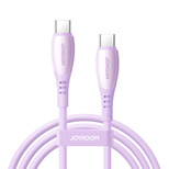 Kabel Joyroom S-A59 Vibrant Series 60W USB-C - USB-C 1,2m - fioletowy